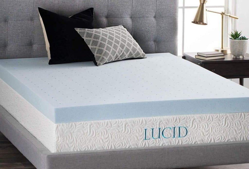 lucid 10 inch gel memory foam mattress queen