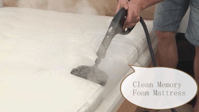 can you clean a memory foam mattress