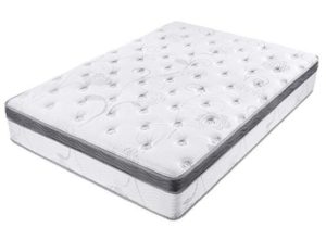 OLEE Sleep 12 inches Hybrid Euro Box Top Spring Sleep Mattress