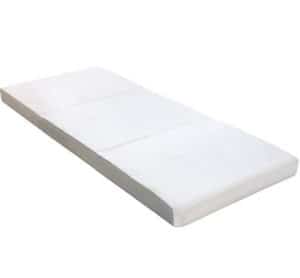 Milliard Tri-Folding Mattress With Ultra Soft removable Cover, Non-Slip Bottom (75" x 31") (4 Inch)