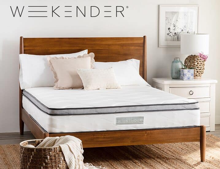 weekender 12 inch hybrid mattress