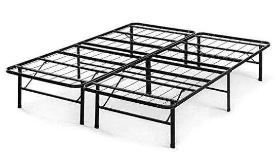 the bed frame of Best Price Mattress 10-Inch Memory Foam Mattress and Bed Frame Set