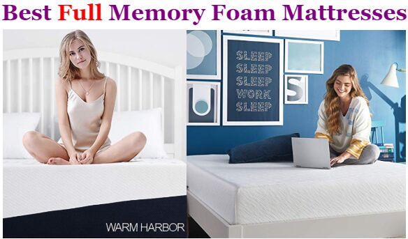 full memory foam mattress lucid comfort 10