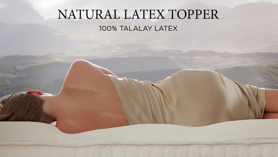2 soft talalay latex mattress topper