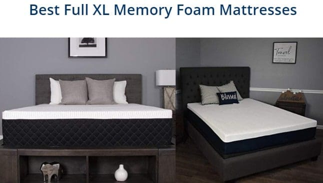 best full xl memory foam mattress