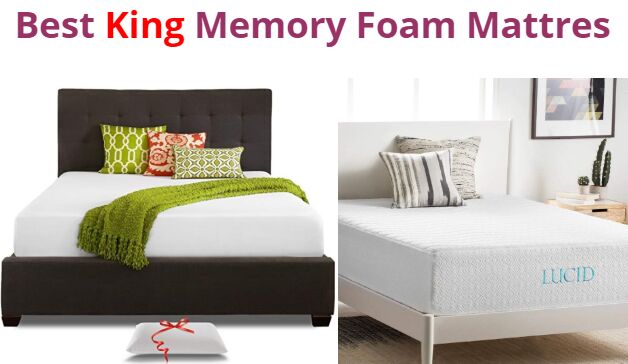 best value king size memory foam mattress
