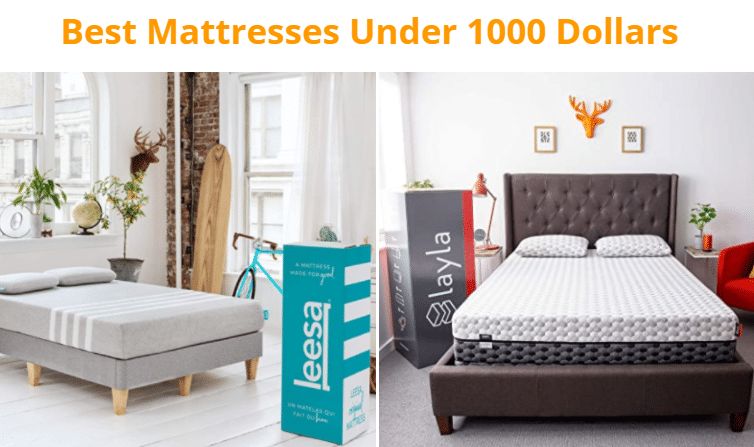 top mattresses of 2024 under 1000